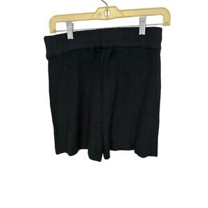 Free People Beach Soft Knit Black Shorts S Loungewear Casual Closet Staple S